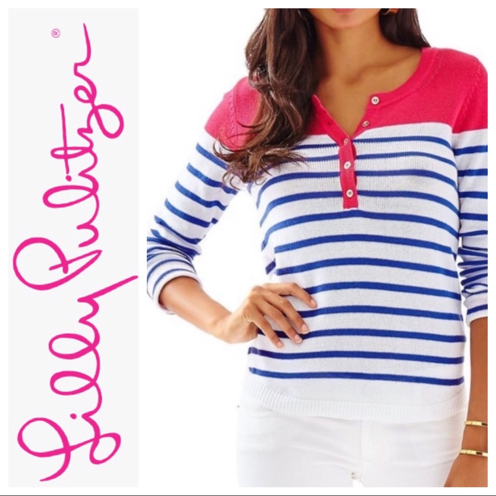 Lilly Pulitzer Adair Striped Sweater